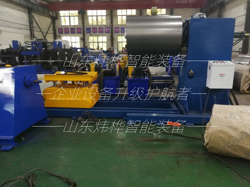 鋼板倉波紋板成型機